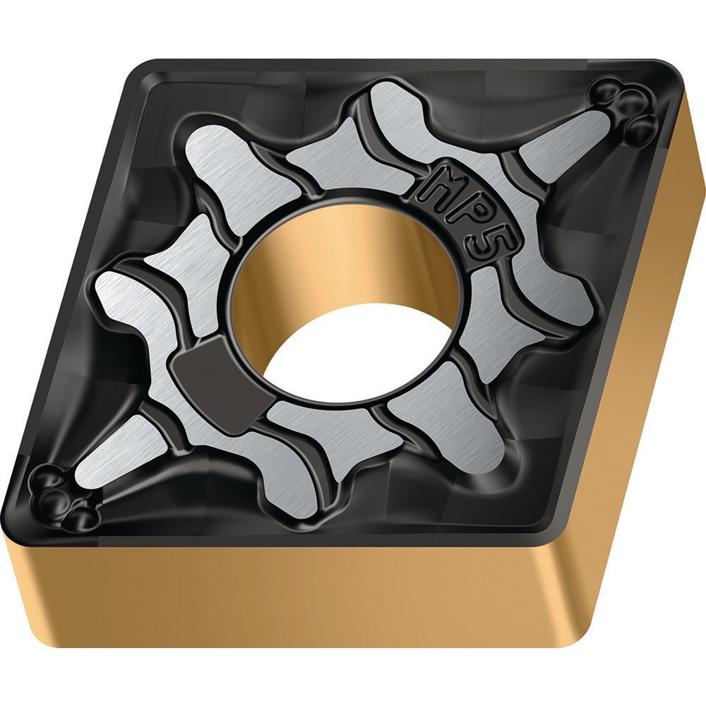 Turning Inserts; ANSI Insert Code: CNMG543 ; ISO Insert Code: CNMG160612 ; Relief Angle: 0.000 ; Insert Style: CNMG ; Corner Radius (mm): 1.20 ; Included Angle: 80.00