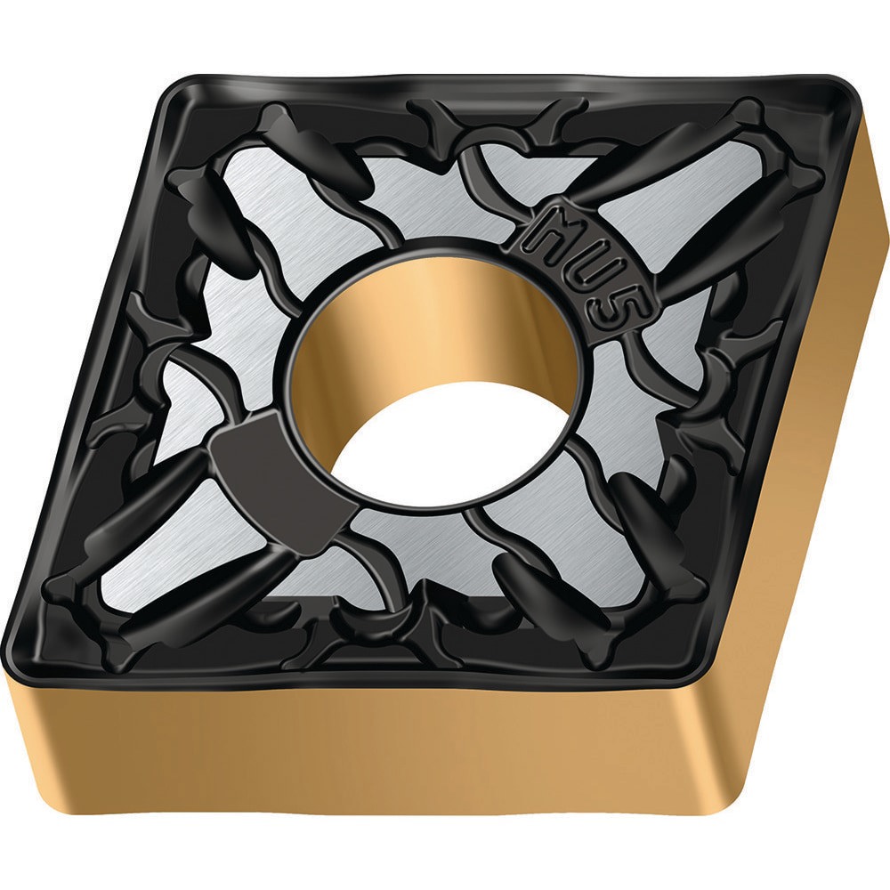Turning Inserts; ANSI Insert Code: CNMG434 ; ISO Insert Code: CNMG120416 ; Relief Angle: 0.000 ; Insert Style: CNMG ; Corner Radius (mm): 1.60 ; Included Angle: 80.00