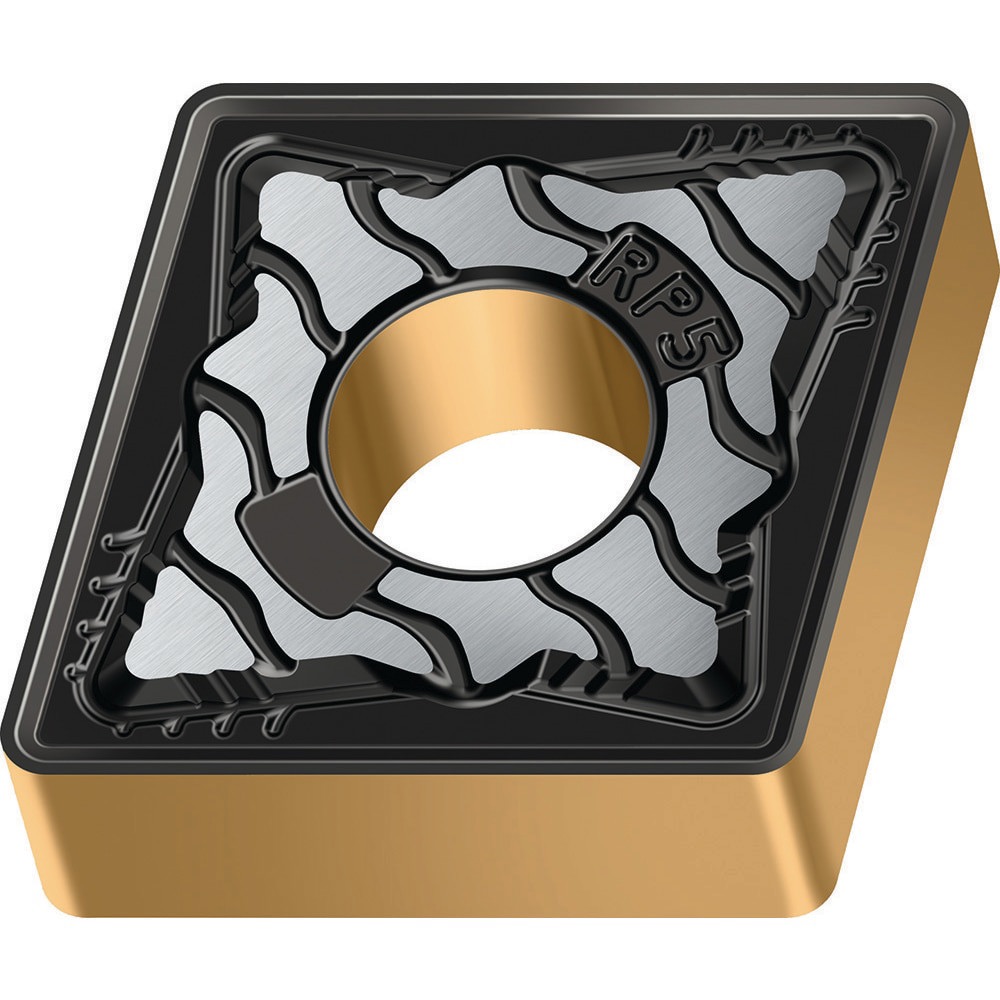 Turning Inserts; ANSI Insert Code: CNMG434 ; ISO Insert Code: CNMG120416 ; Relief Angle: 0.000 ; Insert Style: CNMG ; Corner Radius (mm): 1.60 ; Included Angle: 80.00