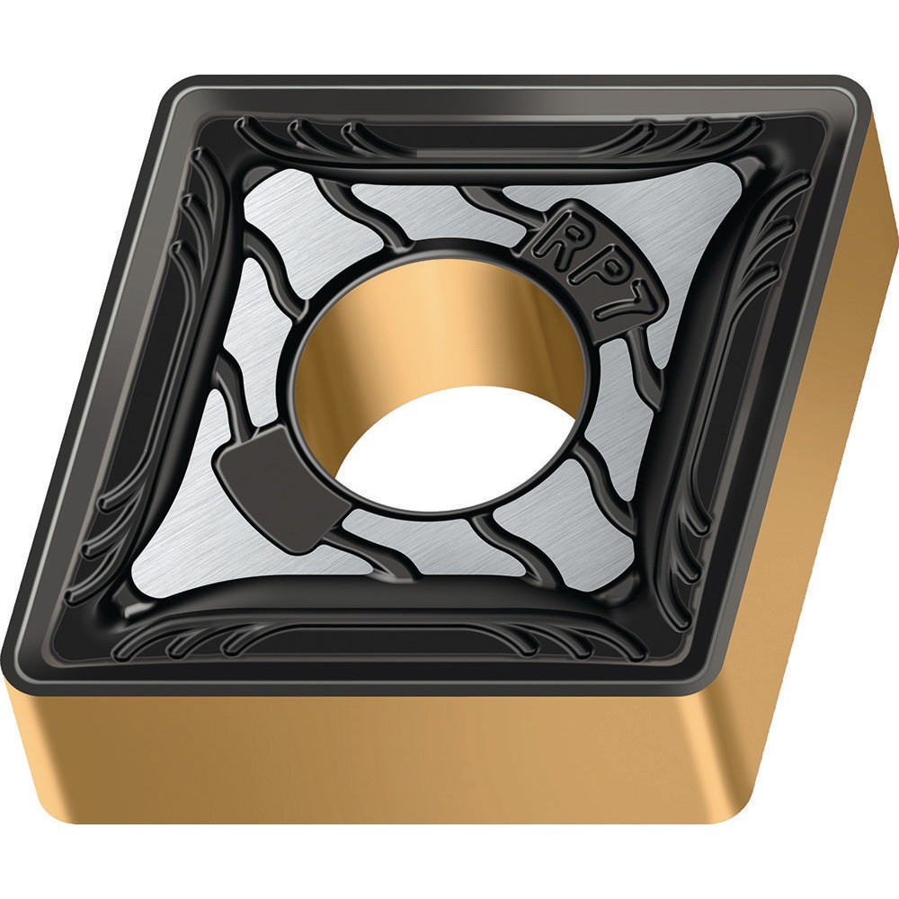 Turning Inserts; ANSI Insert Code: CNMG433 ; ISO Insert Code: CNMG120412 ; Relief Angle: 0.000 ; Insert Style: CNMG ; Corner Radius (mm): 1.20 ; Included Angle: 80.00