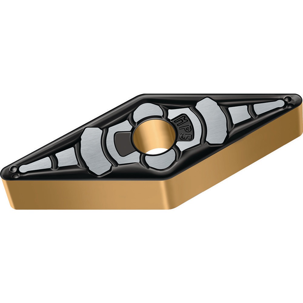Turning Inserts; ANSI Insert Code: VNMG332 ; ISO Insert Code: VNMG160408 ; Relief Angle: 0.000 ; Insert Style: VNMG ; Corner Radius (mm): 0.80 ; Included Angle: 35.00