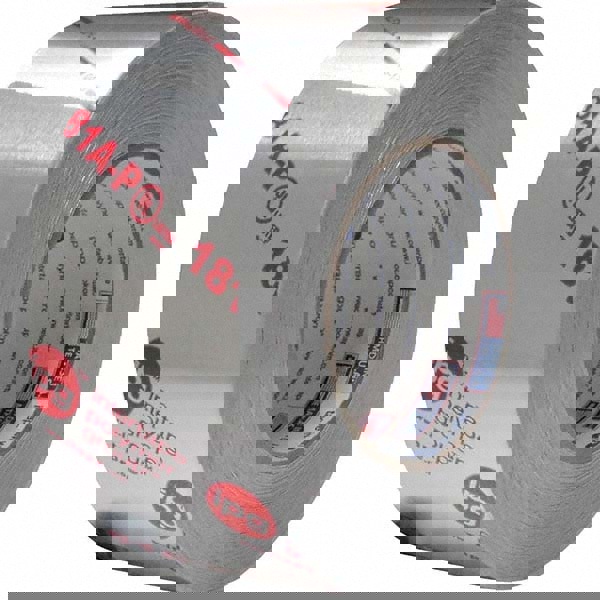 Silver Aluminum Foil Tape: 60 yd Long, 2-1/2