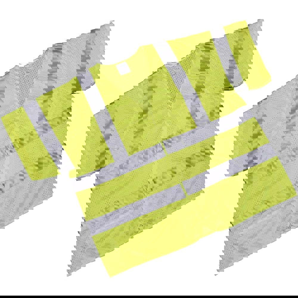 High Visibility Vest: X-Large, General Purpose Vest, ANSI Class Class II