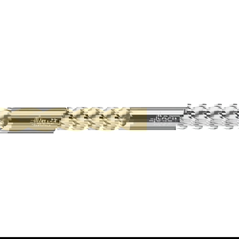 Roughing End Mills; Mill Diameter (Fractional Inch): 3/8 ; Number Of Flutes: 3 ; End Mill Material: Solid Carbide ; Length of Cut: 1-1/4 (Inch); Coating/Finish: ZrN ; Shank Diameter (Inch): 3/8