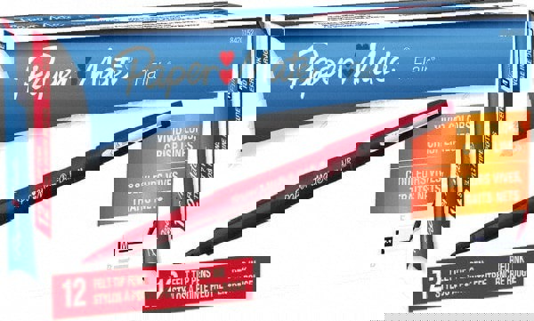 Porous Point Pen: Medium Tip, Red Ink