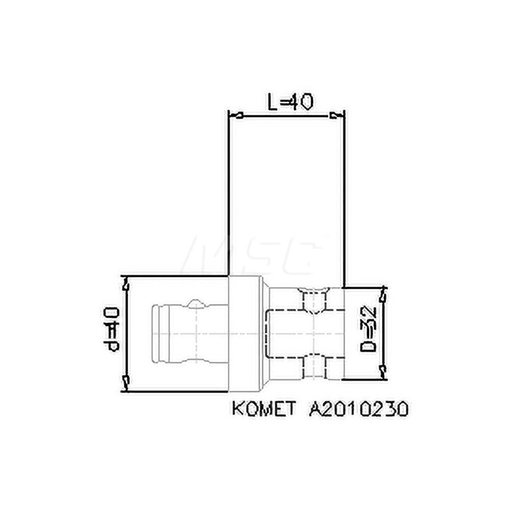 Modular Tool Holding System Adapter: