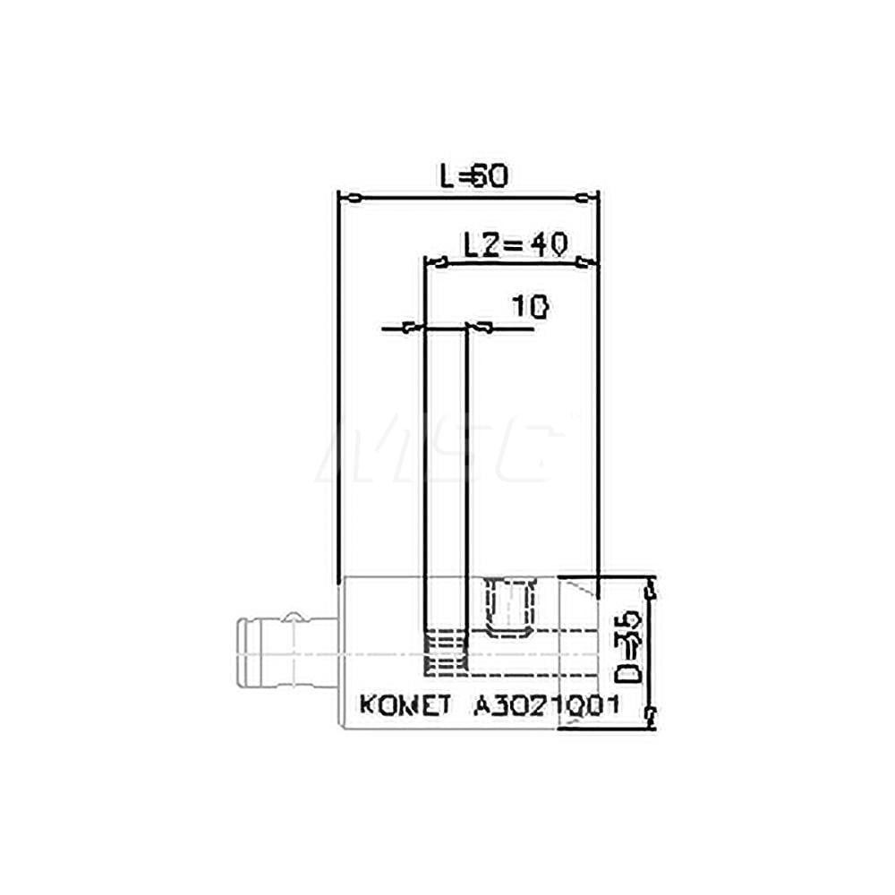 Modular Tool Holding System Adapter:
