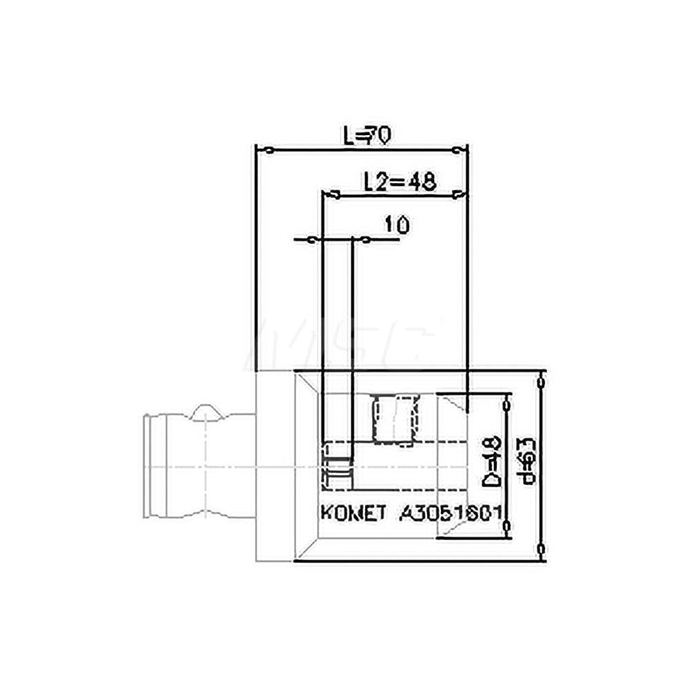 Modular Tool Holding System Adapter: