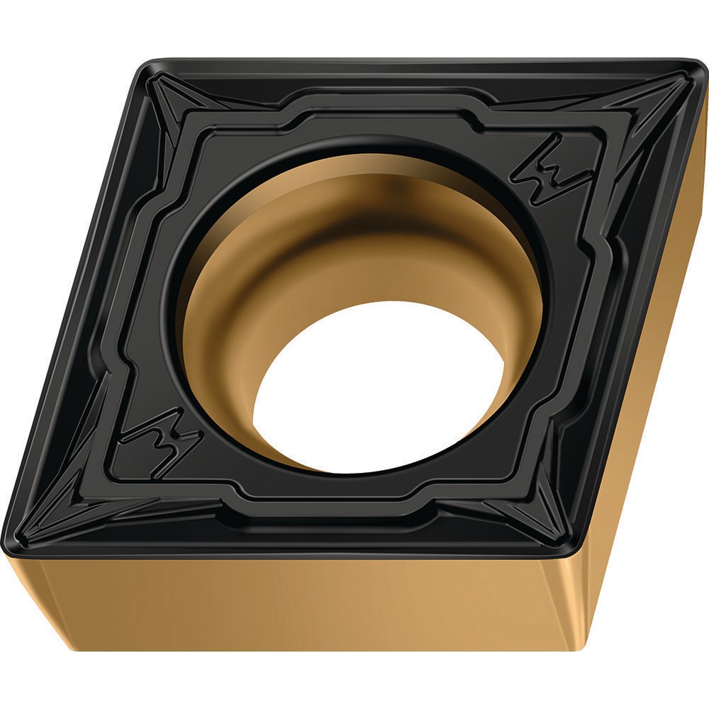Turning Inserts; ANSI Insert Code: CCMT2(1.5)2 ; ISO Insert Code: CCMT060208 ; Relief Angle: 7.000 ; Insert Style: CCMT ; Corner Radius (mm): 0.80 ; Included Angle: 80.00