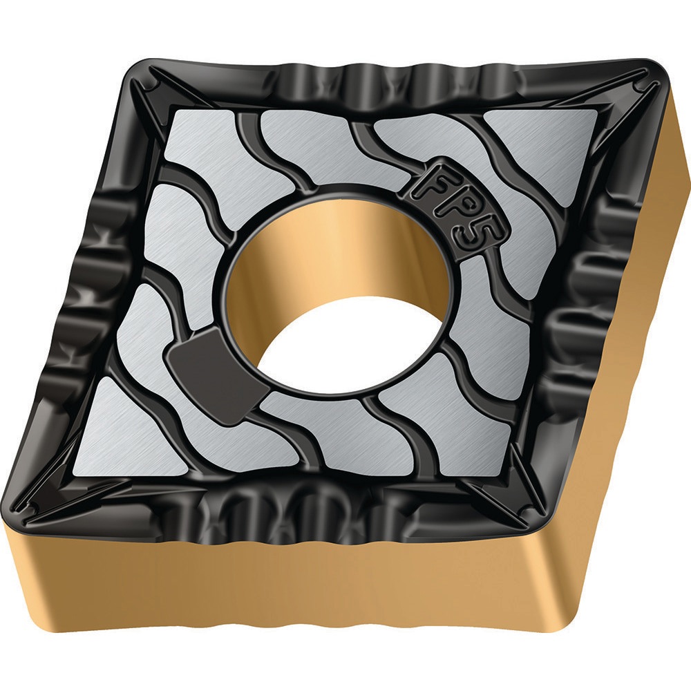 Turning Inserts; ANSI Insert Code: CNMG432 ; ISO Insert Code: CNMG120408 ; Relief Angle: 0.000 ; Insert Style: CNMG ; Corner Radius (mm): 0.80 ; Included Angle: 80.00