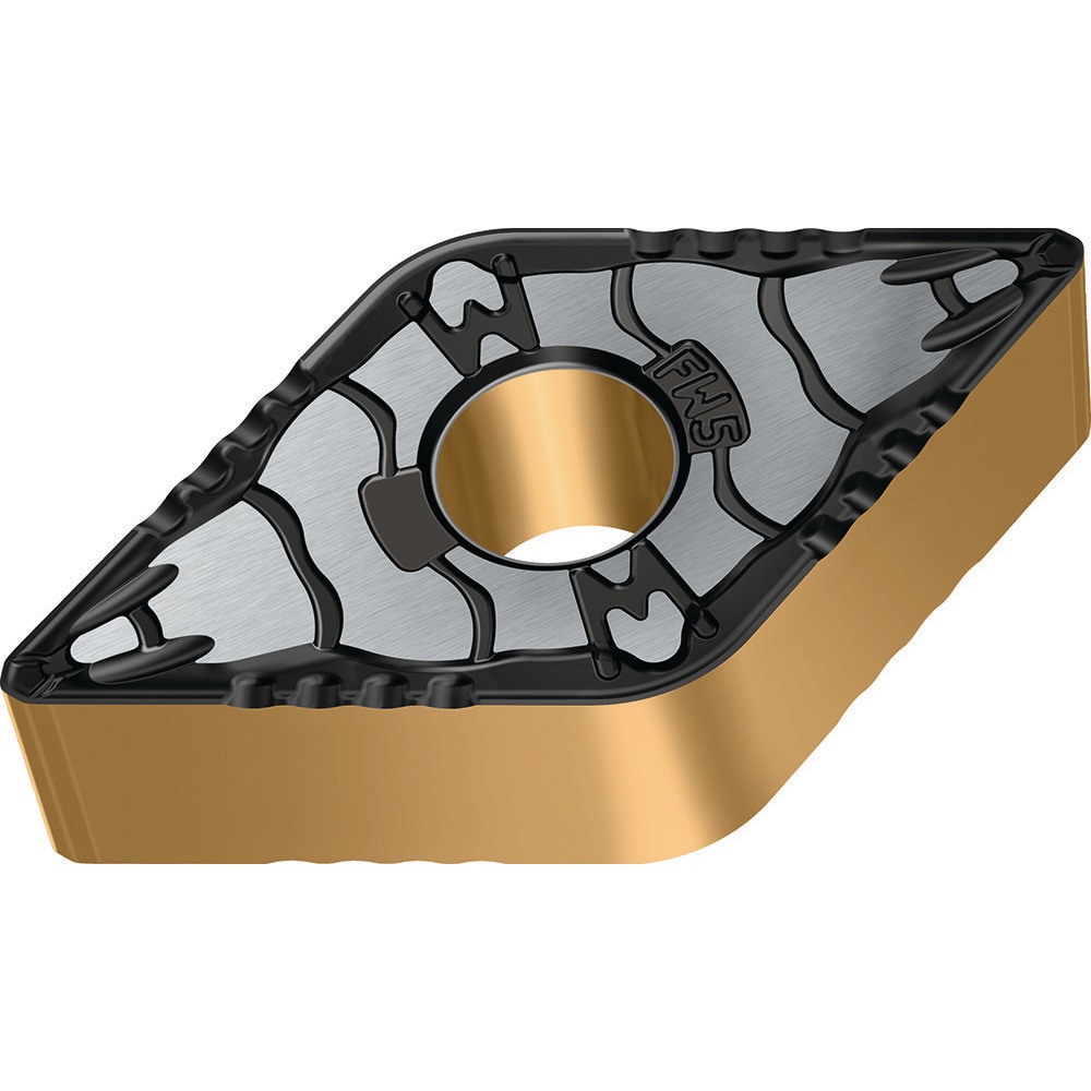 Turning Inserts; ANSI Insert Code: DNMG331 ; ISO Insert Code: DNMG110404 ; Relief Angle: 0.000 ; Insert Style: DNMG ; Corner Radius (mm): 0.40 ; Included Angle: 55.00