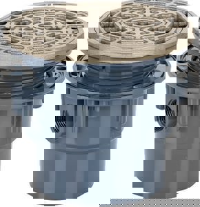 3 PVC ADJ FLR DRN W/ NI TOP