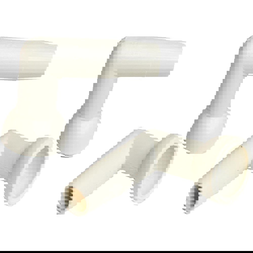 Coolant Hose Nozzles; Coolant Hose Nozzle Type: Nozzle ; Nozzle Style: 90 Deg ; Nozzle Diameter (Fractional Inch): 1/4 ; Acid-resistant: No ; Color: Light Gray ; Number Of Pieces: 25