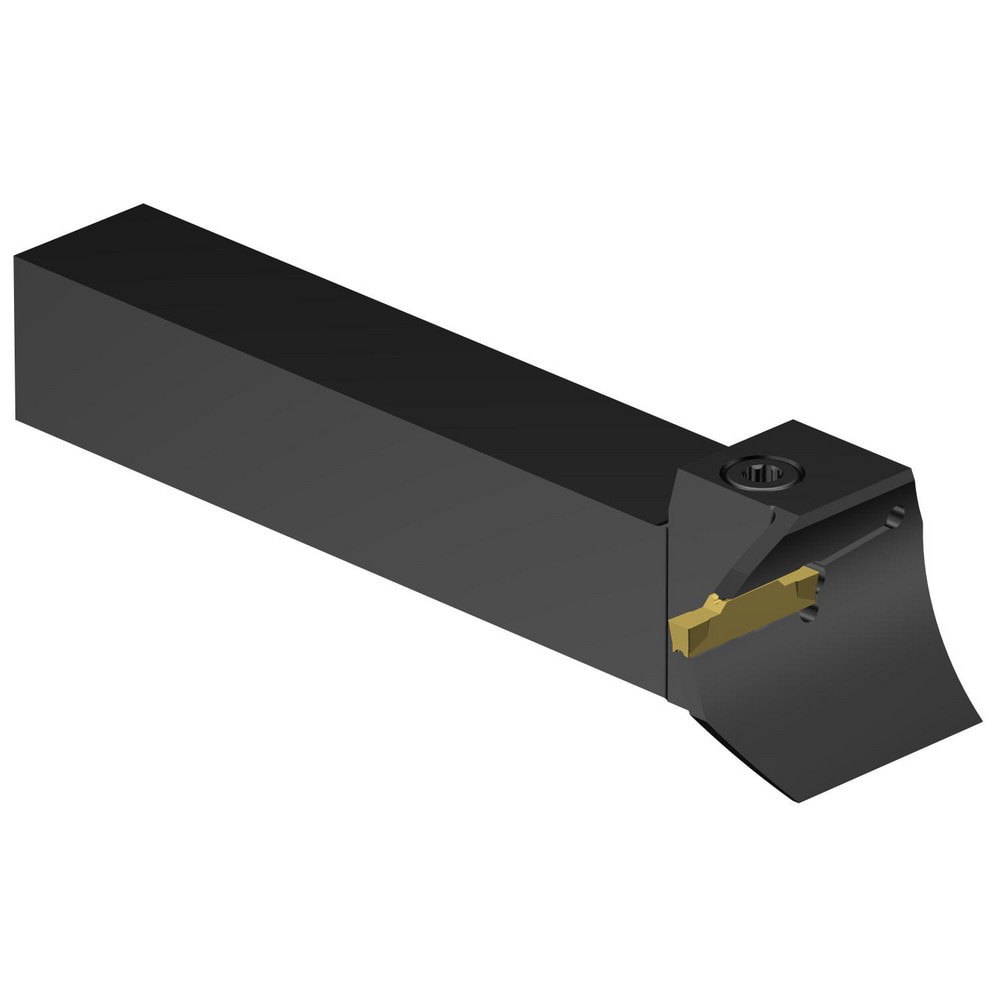 Indexable Grooving Toolholders; Toolholder Type: Face Grooving ; Insert Seat Size: 4 ; Hand of Holder: Left Hand ; Maximum Depth of Cut (Decimal Inch): 0.7087 ; Maximum Depth of Cut (mm): 18.00 ; Minimum Groove Width (Decimal Inch): 0.1570