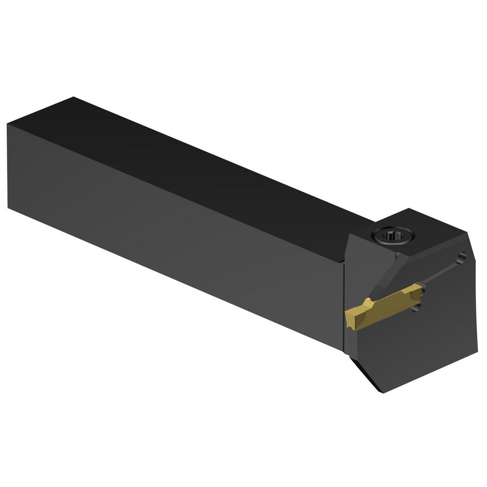 Indexable Grooving Toolholders; Toolholder Type: Face Grooving ; Insert Seat Size: 4 ; Hand of Holder: Left Hand ; Maximum Depth of Cut (Decimal Inch): 0.7087 ; Maximum Depth of Cut (mm): 18.00 ; Minimum Groove Width (Decimal Inch): 0.1570