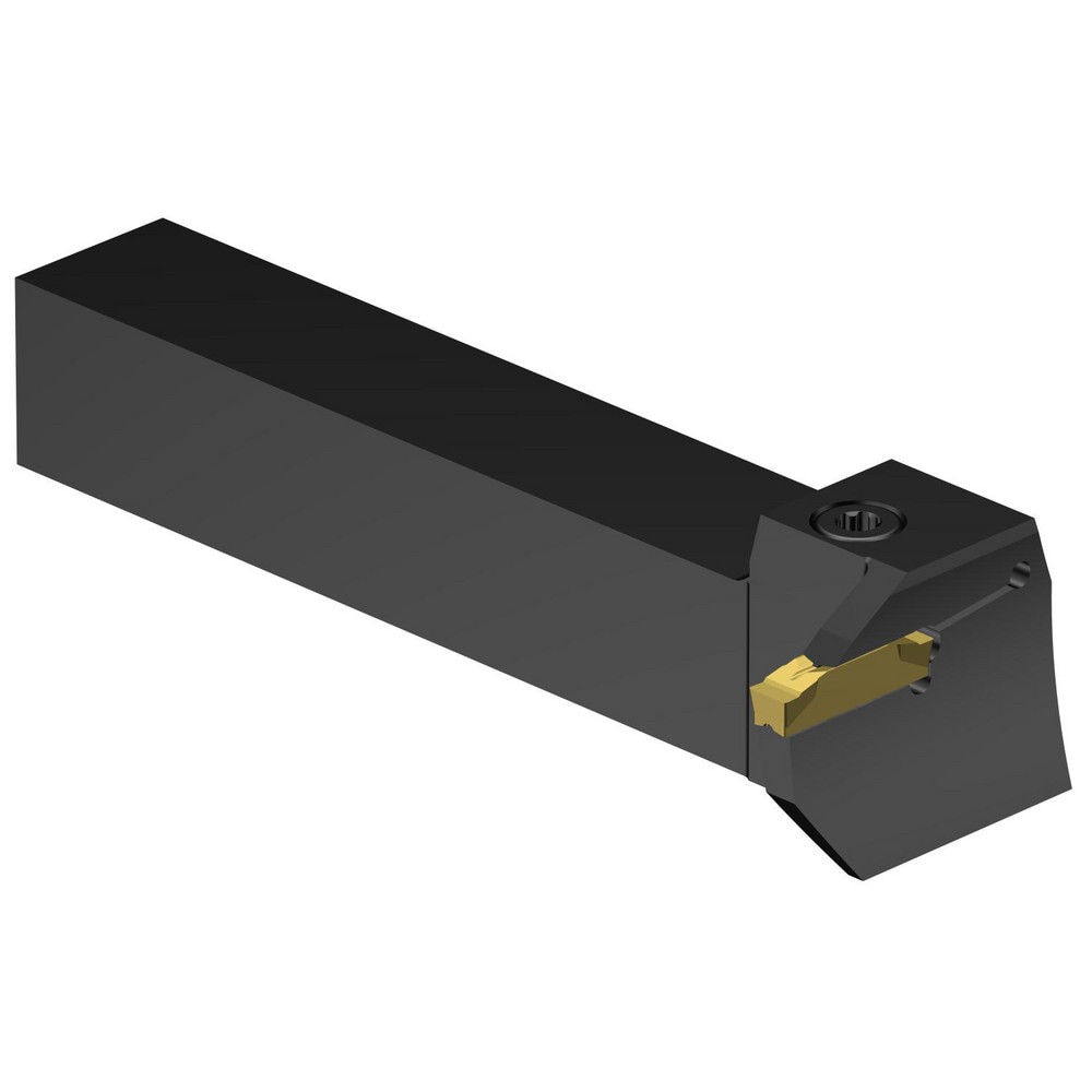Indexable Grooving Toolholders; Toolholder Type: Face Grooving ; Insert Seat Size: 6 ; Hand of Holder: Left Hand ; Maximum Depth of Cut (Decimal Inch): 0.7087 ; Maximum Depth of Cut (mm): 18.00 ; Minimum Groove Width (Decimal Inch): 0.2360