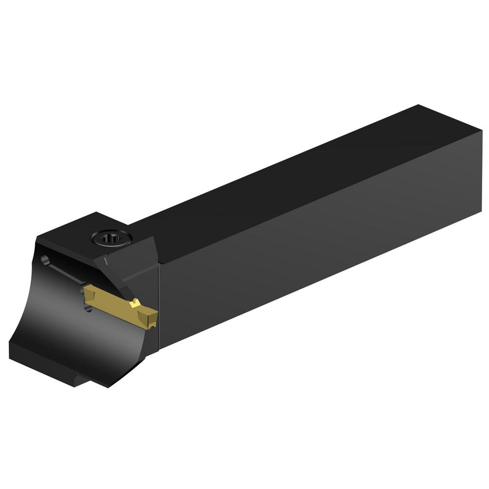 Indexable Grooving Toolholders; Toolholder Type: Face Grooving ; Insert Seat Size: 4 ; Hand of Holder: Right Hand ; Maximum Depth of Cut (Decimal Inch): 0.7087 ; Maximum Depth of Cut (mm): 18.00 ; Minimum Groove Width (Decimal Inch): 0.1570