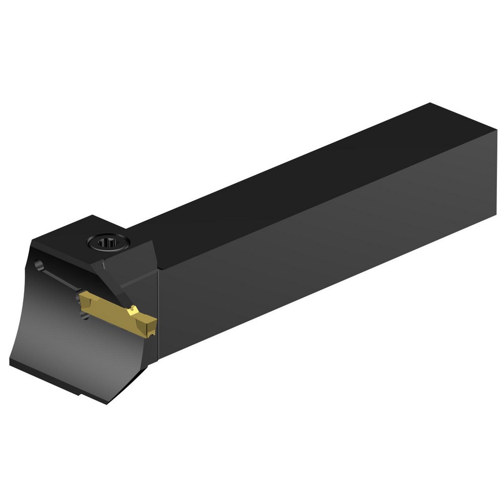 Indexable Grooving Toolholders; Toolholder Type: Face Grooving ; Insert Seat Size: 4 ; Hand of Holder: Right Hand ; Maximum Depth of Cut (Decimal Inch): 0.7087 ; Maximum Depth of Cut (mm): 18.00 ; Minimum Groove Width (Decimal Inch): 0.1570