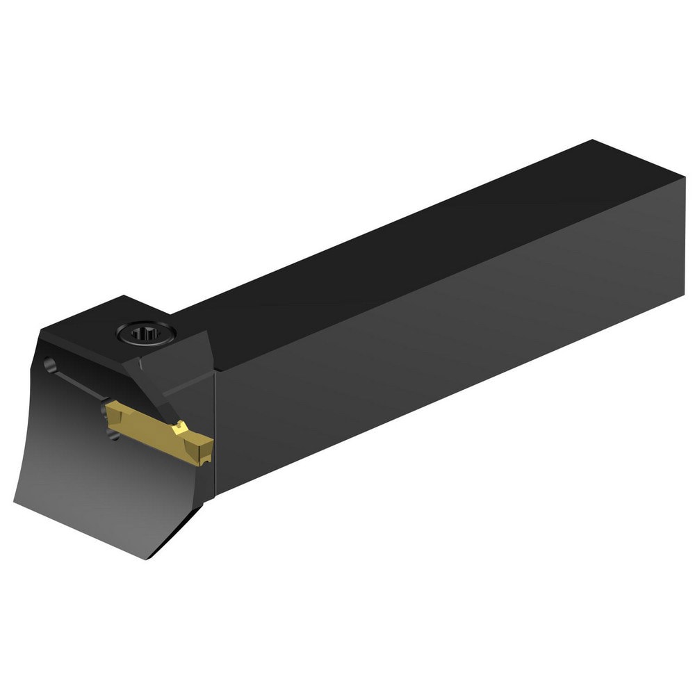 Indexable Grooving Toolholders; Toolholder Type: Face Grooving ; Insert Seat Size: 4 ; Hand of Holder: Right Hand ; Maximum Depth of Cut (Decimal Inch): 0.7087 ; Maximum Depth of Cut (mm): 18.00 ; Minimum Groove Width (Decimal Inch): 0.1570
