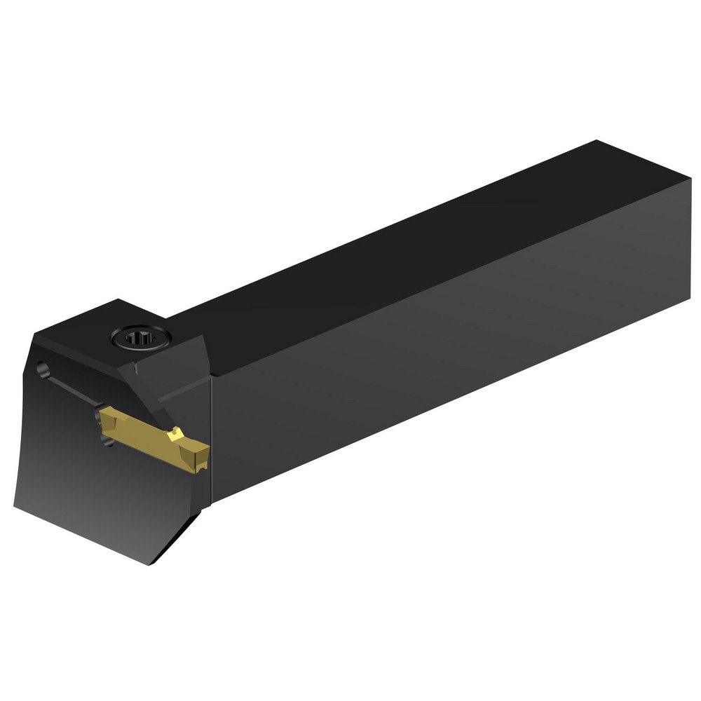 Indexable Grooving Toolholders; Toolholder Type: Face Grooving ; Insert Seat Size: 4 ; Hand of Holder: Right Hand ; Maximum Depth of Cut (Decimal Inch): 0.7087 ; Maximum Depth of Cut (mm): 18.00 ; Minimum Groove Width (Decimal Inch): 0.1570