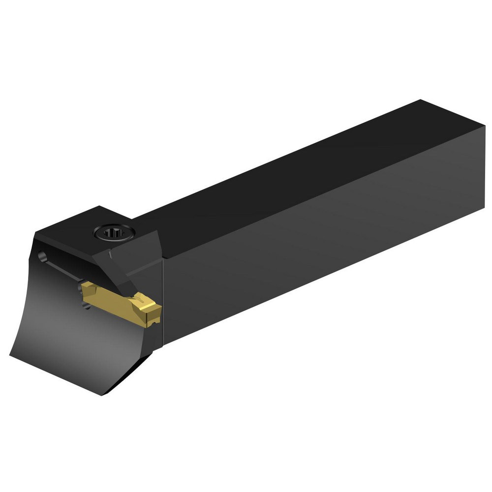 Indexable Grooving Toolholders; Toolholder Type: Face Grooving ; Insert Seat Size: 6 ; Hand of Holder: Right Hand ; Maximum Depth of Cut (Decimal Inch): 0.7087 ; Maximum Depth of Cut (mm): 18.00 ; Minimum Groove Width (Decimal Inch): 0.2360