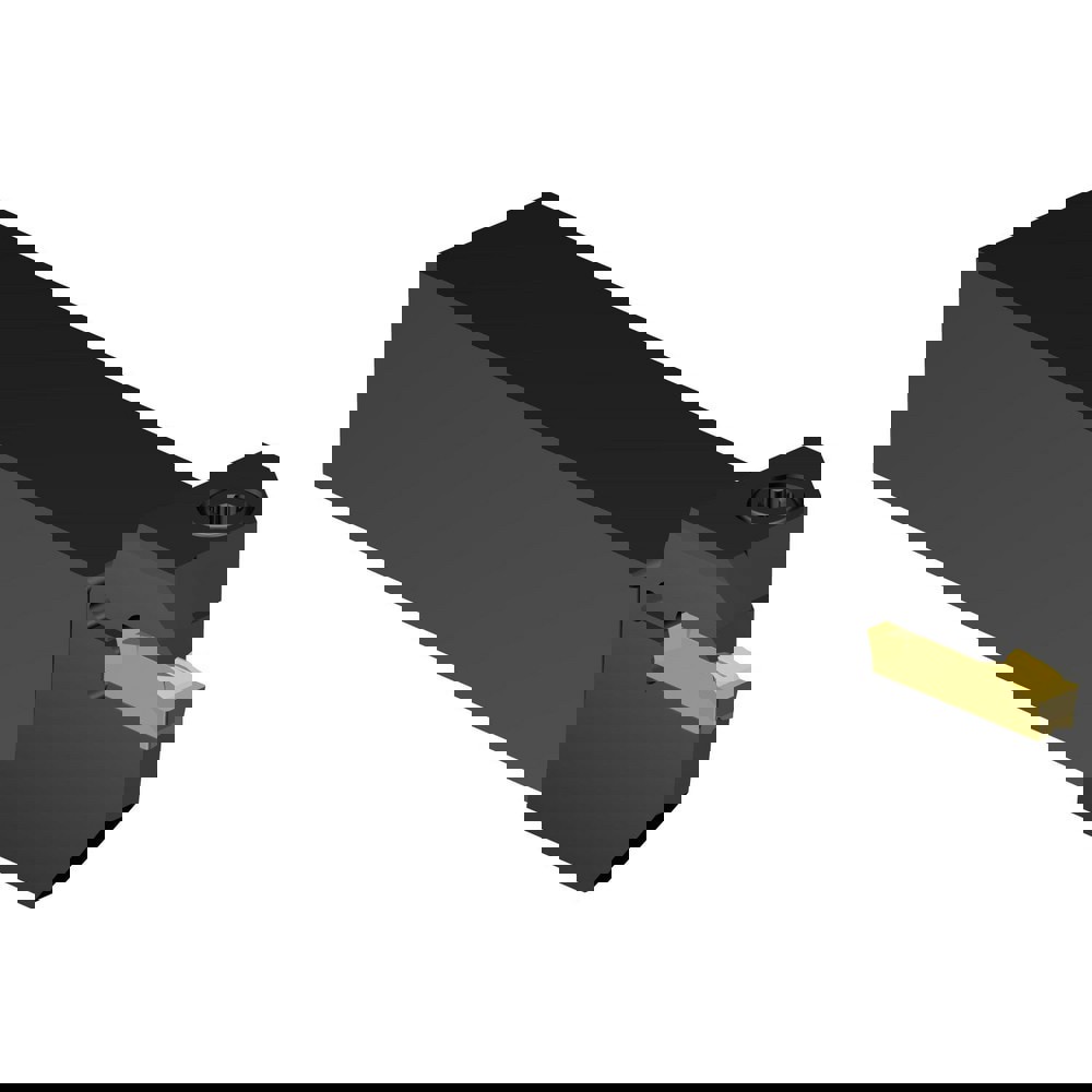 Indexable Grooving Toolholders; Toolholder Type: Face Grooving ; Insert Seat Size: 6 ; Hand of Holder: Left Hand ; Maximum Depth of Cut (Decimal Inch): 0.7090 ; Maximum Depth of Cut (mm): 18.01 ; Minimum Groove Width (Decimal Inch): 0.2360