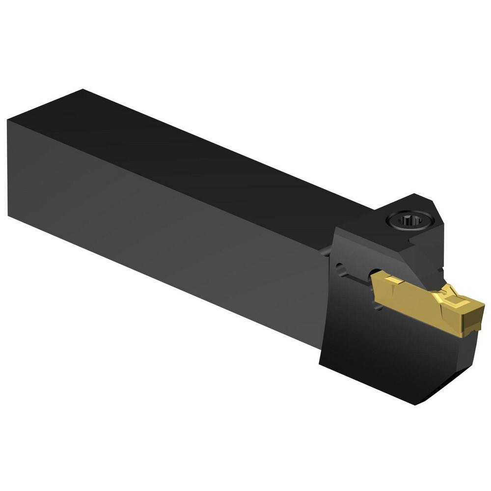 Indexable Grooving Toolholders; Toolholder Type: Face Grooving ; Insert Seat Size: 7.81 to 8.99 ; Hand of Holder: Left Hand ; Maximum Depth of Cut (Decimal Inch): 0.9060 ; Maximum Depth of Cut (mm): 23.01 ; Minimum Groove Width (Decimal Inch): 0.3070