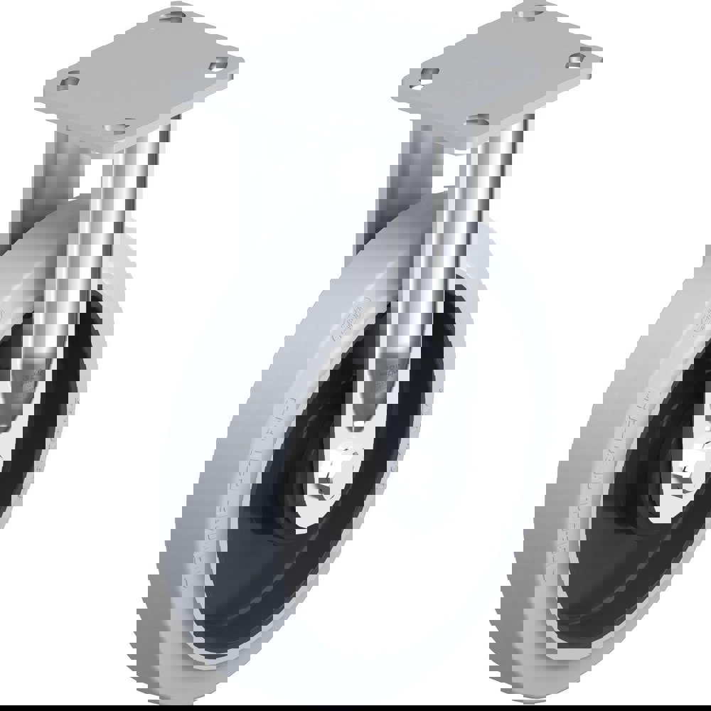 Top Plate Casters; Mount Type: Plate ; Number of Wheels: 1.000 ; Wheel Diameter (Inch): 8 ; Wheel Material: Polyurethane ; Wheel Width (Inch): 2 ; Wheel Color: Green