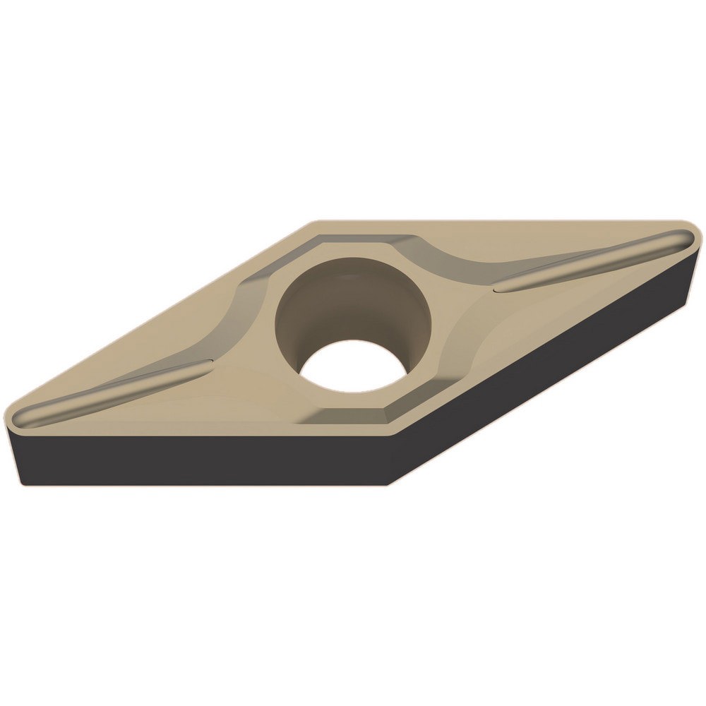 Turning Inserts; Relief Angle: 7.000 ; Insert Style: VCMT ; Corner Radius (mm): 0.80 ; Corner Radius (Inch): 1/32 ; Corner Radius (Decimal Inch): 0.0312 ; Included Angle: 35.00