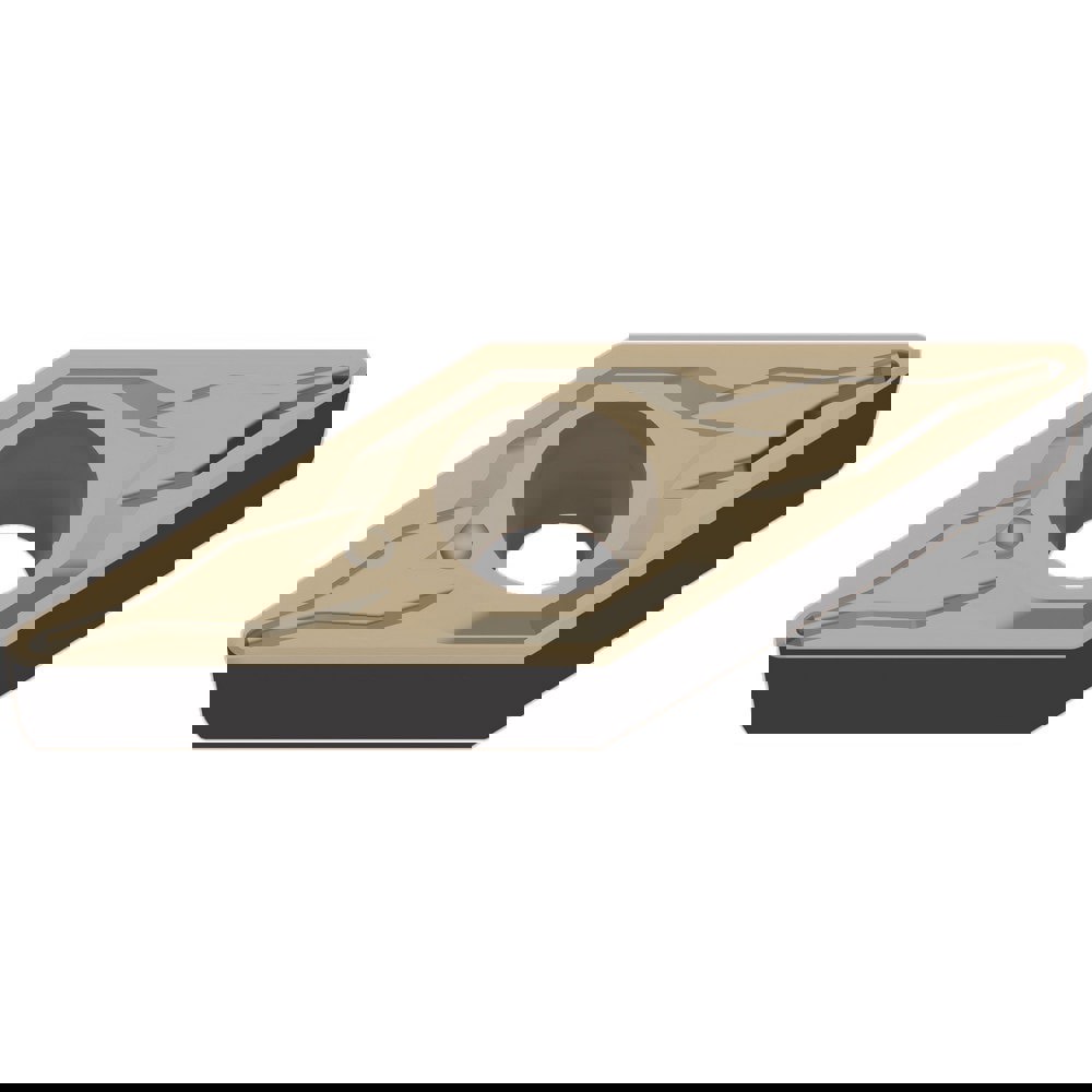 Turning Inserts; Relief Angle: 5.000 ; Corner Radius (mm): 0.40 ; Corner Radius (Inch): 1/64 ; Corner Radius (Decimal Inch): 0.0156 ; Included Angle: 35 ; Manufacturer Grade: MC6015