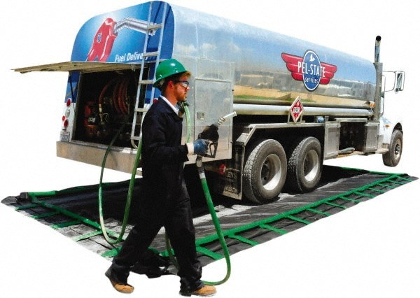 High Wall Collapsible Berm: 2,333 gal Capacity, 26' Long, 12' Wide