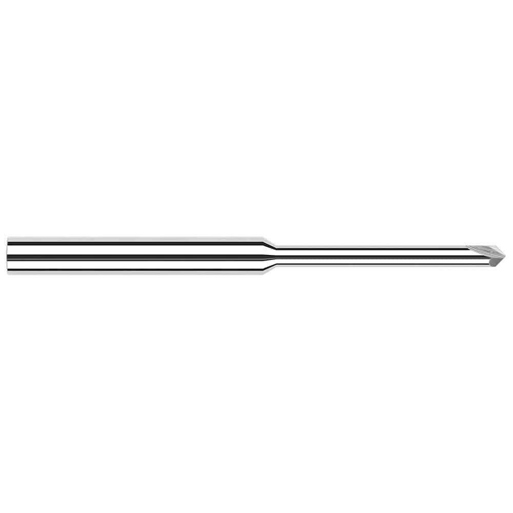 Chamfer Mill: 2 Flutes, Solid Carbide