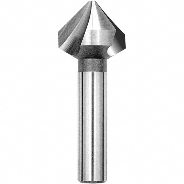 Countersink Set: 5 Pc, 10.4 to 31 mm Head Dia, 3 Flute, 60 &deg; Included Angle