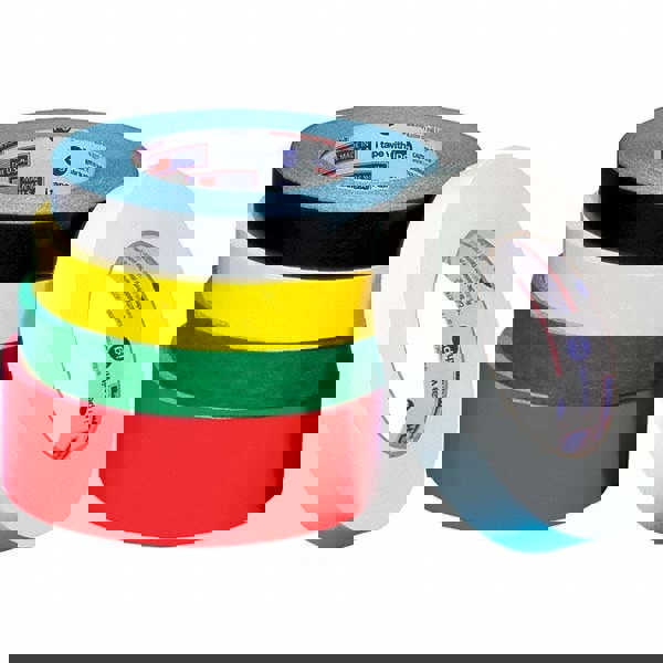 Packing Tape: 54.8' Long, White, Synthetic Rubber Adhesive