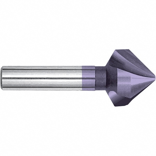 Countersink: 6.3 mm Head Dia, 90 &deg; Included Angle, Cobalt Steel, Right Hand Cut