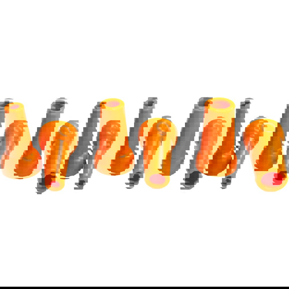 Coolant Hose Nozzles; Coolant Hose Nozzle Type: Nozzle ; Nozzle Style: Round ; Nozzle Diameter (Fractional Inch): 1/4 ; Acid-resistant: No ; Color: Orange ; Number Of Pieces: 4