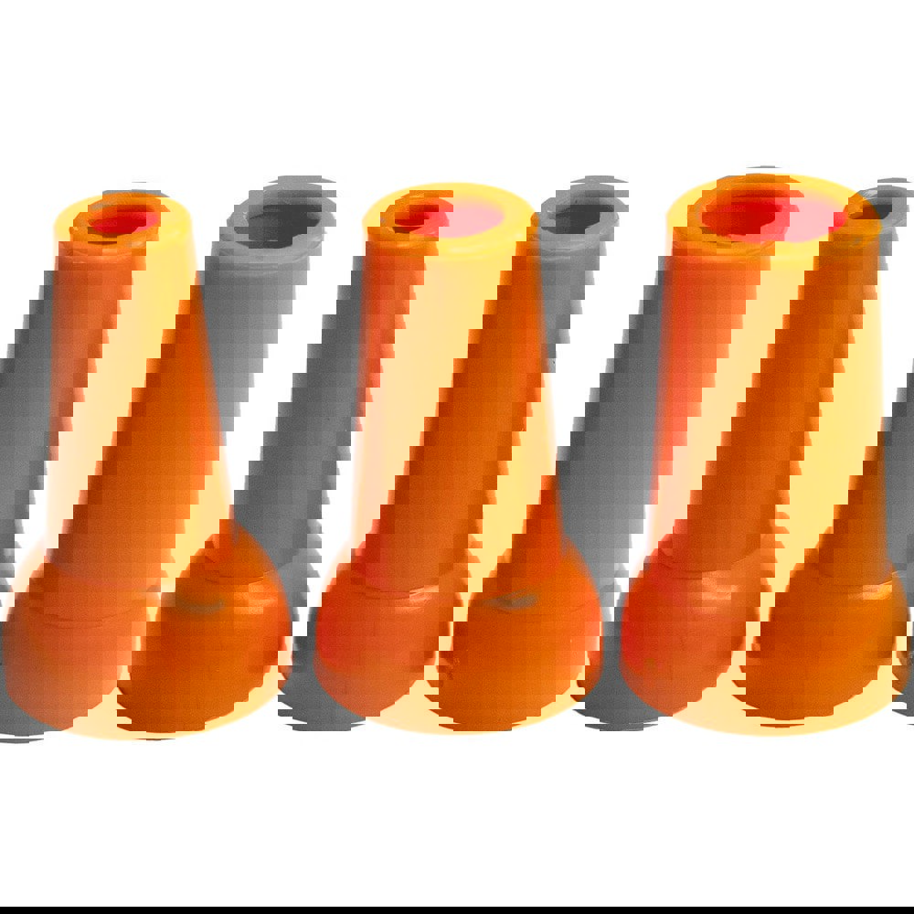 Coolant Hose Nozzles; Coolant Hose Nozzle Type: Nozzle ; Nozzle Style: Round ; Nozzle Diameter (Fractional Inch): 3/8 ; Acid-resistant: No ; Color: Orange ; Number Of Pieces: 4