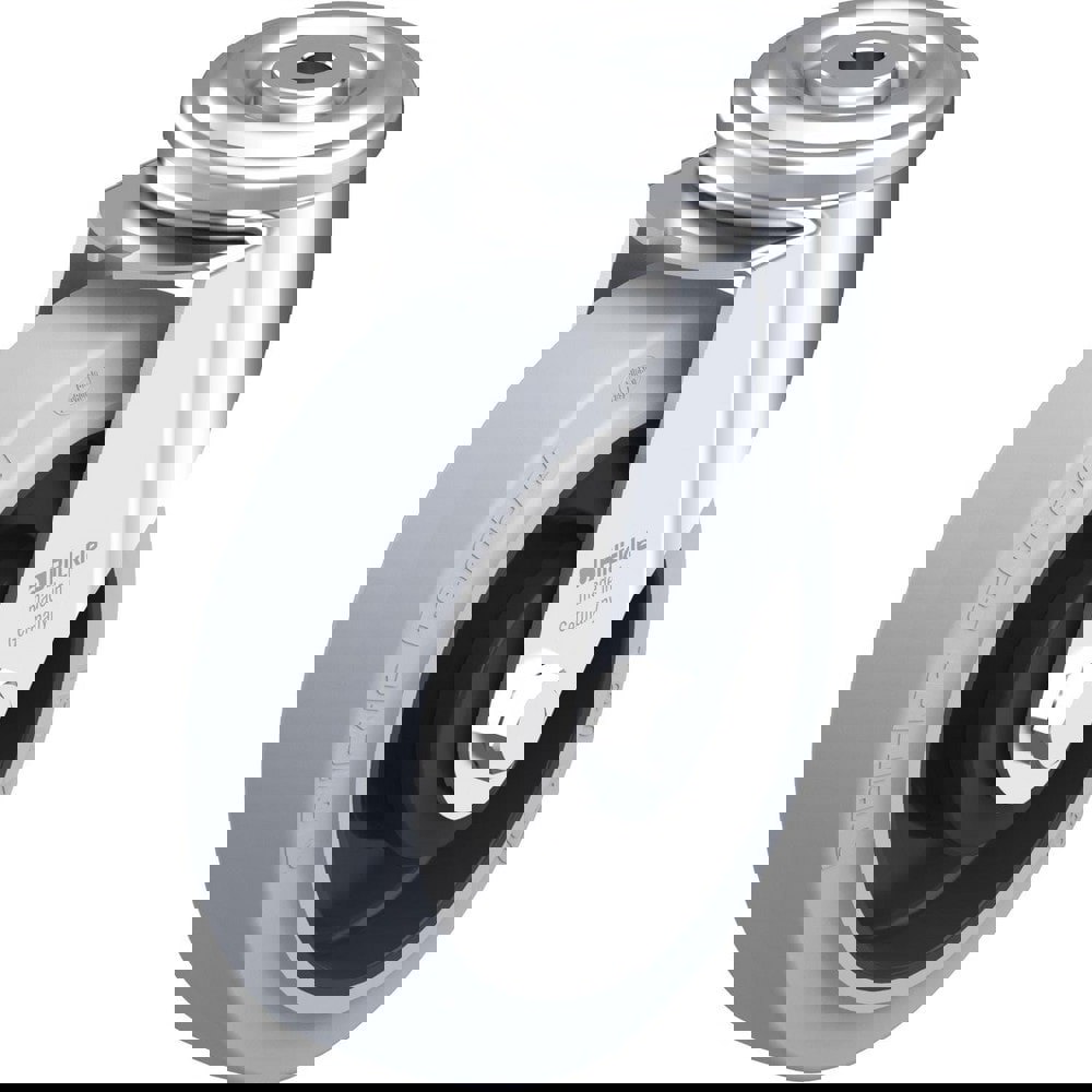 Standard Casters; Mount: Hollow Kingpin ; Caster Type: Swivel ; Brake Type: No Brake ; Bearing Type: Precision Ball ; Style: Double Ball ; Wheel Diameter (Inch): 6-5/16