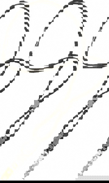 NECK LANYARD, CORD STYLE, CLIP, BLACK, 36