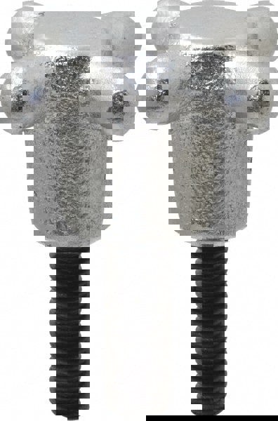 4 Prong Spoked Knob: 2-1/2