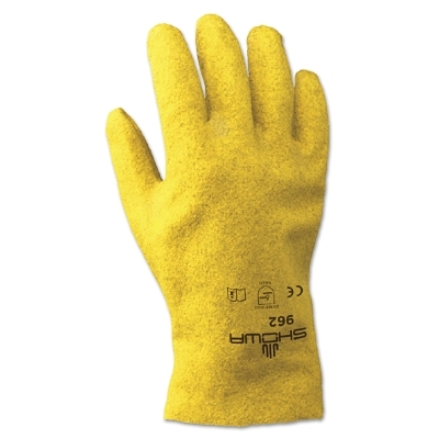 DISPOSE PVC FULLY COATED- YELLOW- JER DZ