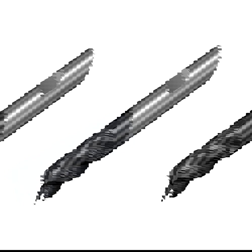 Corner Radius & Corner Chamfer End Mills; Mill Diameter (Decimal Inch): 0.2362 ; Mill Diameter (mm): 6.00 ; Number Of Flutes: 4 ; Length of Cut (mm): 15.0000 ; Single Or Double End: Single ; End Mill Material: Solid Carbide