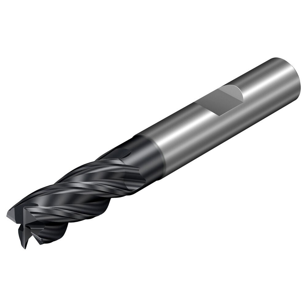 Corner Radius & Corner Chamfer End Mills; Mill Diameter (Decimal Inch): 0.3937 ; Mill Diameter (mm): 10.00 ; Number Of Flutes: 4 ; Length of Cut (mm): 23.0000 ; Single Or Double End: Single ; End Mill Material: Solid Carbide