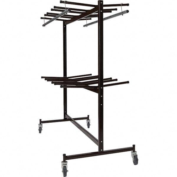 Cushions, Casters & Chair Accessories; Type: Storage Rack ; For Use With: Chairs ; Color: Brown ; Number Of Pieces: 1 ; Overall Height: 70in ; UNSPSC Code: 56101504
