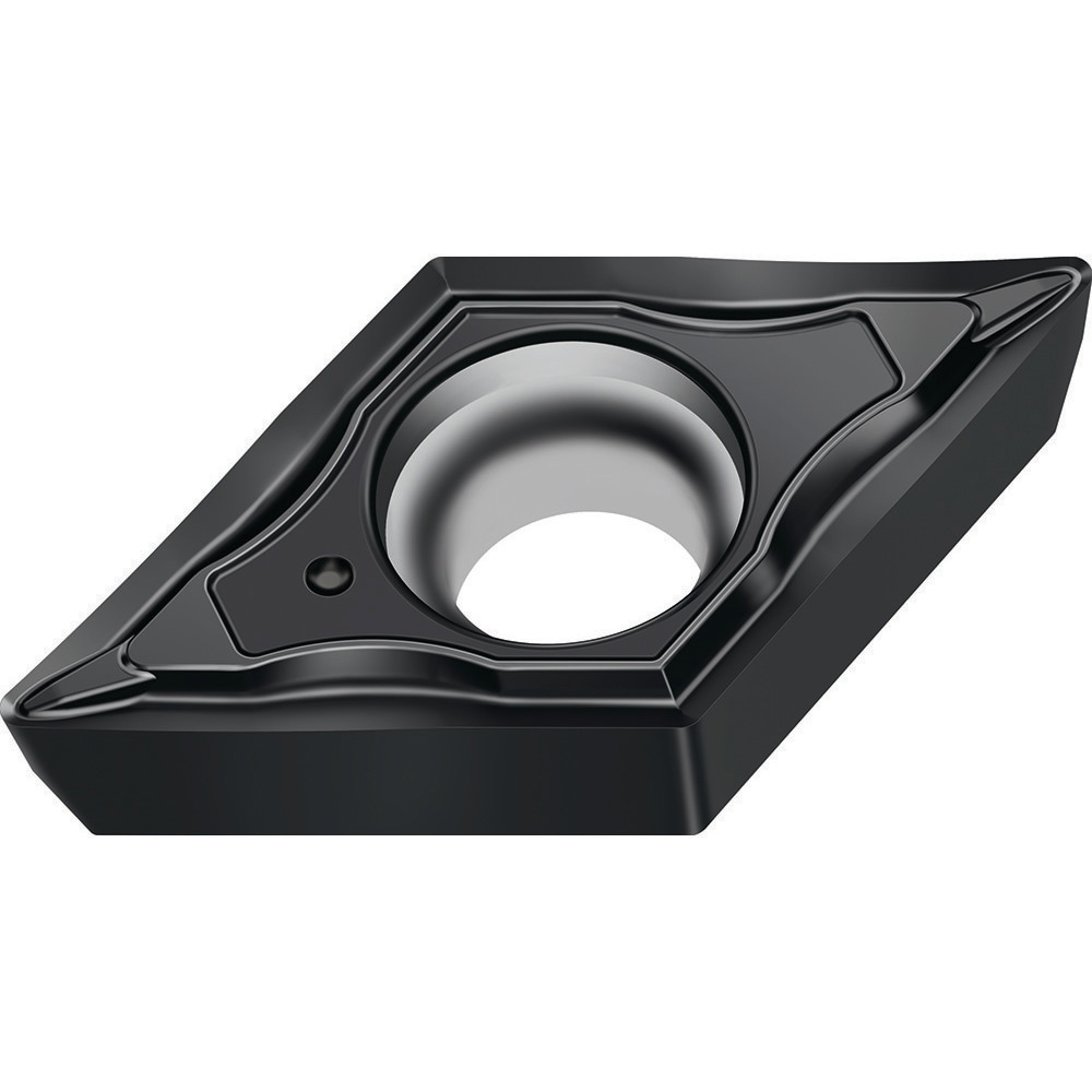 Turning Inserts; ANSI Insert Code: DCMT3(2.5)2 ; ISO Insert Code: DCMT11T308 ; Relief Angle: 7.000 ; Insert Style: DCMT ; Corner Radius (mm): 0.80 ; Included Angle: 55.00
