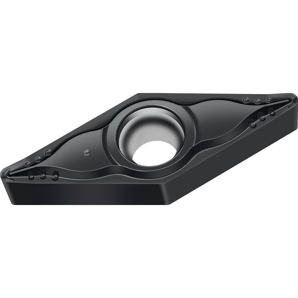 Turning Inserts; ANSI Insert Code: VBMT2(2)0.5 ; ISO Insert Code: VBMT110302 ; Relief Angle: 5.000 ; Insert Style: VBMT ; Corner Radius (mm): 0.20 ; Included Angle: 35.00