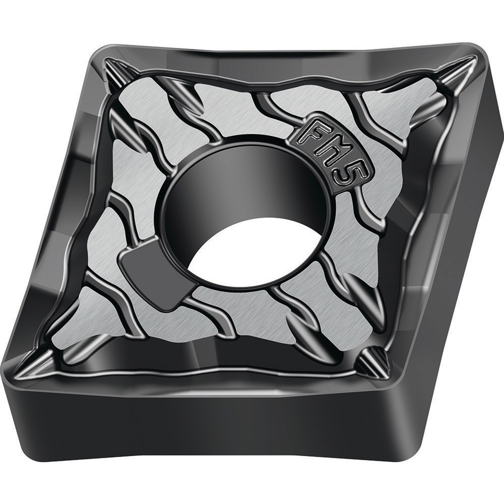 Turning Inserts; ANSI Insert Code: CNMG431 ; ISO Insert Code: CNMG120404 ; Relief Angle: 0.000 ; Insert Style: CNMG ; Corner Radius (mm): 0.40 ; Included Angle: 80.00