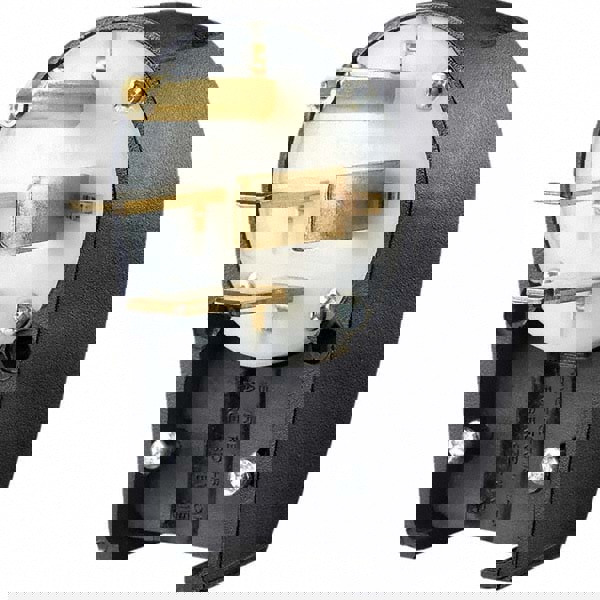 Straight Blade Plug: Industrial, 15-60P, 250VAC, Black