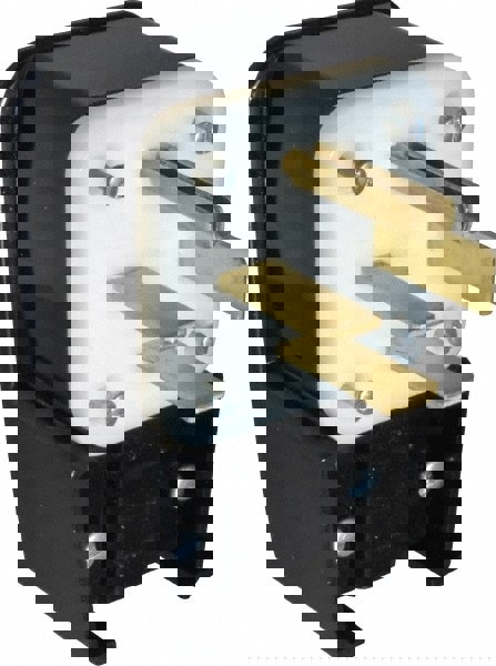 Straight Blade Plug: Industrial, 15-60P, 250VAC, Black