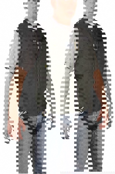 Fall Protection Harnesses: 350 Lb, Vest Style, Size 2X-Large, Polyester